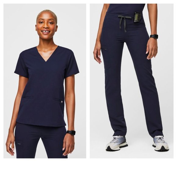 Figs Pants & Jumpsuits Figs Casma Yola Navy Scrubs Set Poshmark